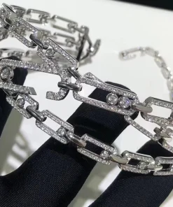 Messika Paris Women Necklace Custom Diamond White Gold 18K (2)