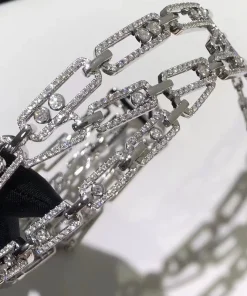 Messika Paris Women Necklace Custom Diamond White Gold 18K (2)