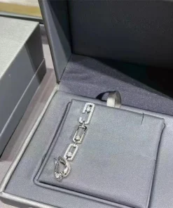 Messika Women Earrings Custom Diamond White Gold 18K (2)