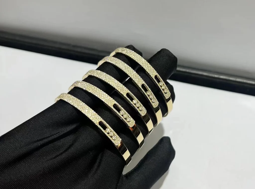 Messika Womens Bracelet Custom Diamond 18K Gold (2)