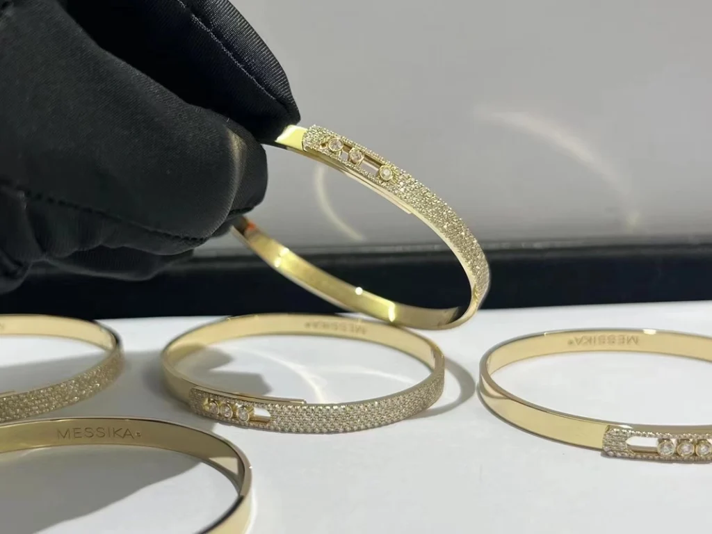 Messika Womens Bracelet Custom Diamond 18K Gold (2)