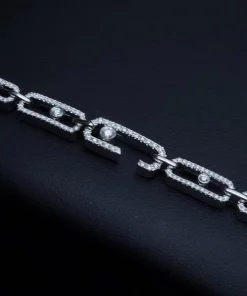 Messika Womens Bracelet Diamond 18K White Gold Custom (2)