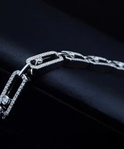 Messika Womens Bracelet Diamond 18K White Gold Custom (2)