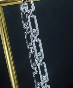 Messika Womens Bracelet Diamond 18K White Gold Custom (2)