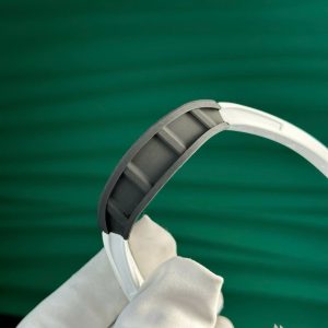 Richard Mille RM055 Carbon NTPT Super Clone Watches Blue Dial ZF Factory 49.9×42 (1)