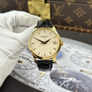 Patek Philippe Calatrava 5227J Yellow Gold Super Clone Watches 3K Factory 39mm (1)