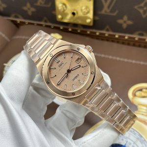 IWC Ingenieur Super Clone Watches Rose Gold Dial GH Factory 40mm (1)
