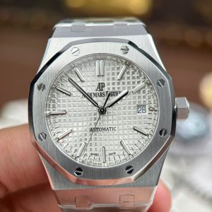 Audemars Piguet Royal Oak 15450 White Dial Super Clone Watches ZF Factory 37mm (1)