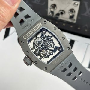 Richard Mille RM055 Bubba Watson Grey Boutique Edition Replica Watch Rubber Strap ZF Factory 42.7 x 49 (1)