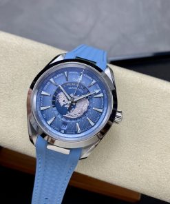 Omega Aqua Terra Worldtimer Summer Blue Replica Watches VSF 43mm (2)