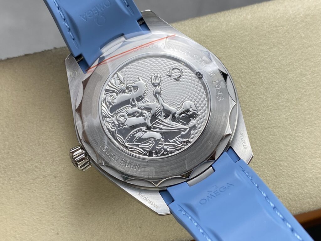 Omega Aqua Terra Worldtimer Summer Blue Replica Watches VSF 43mm (2)