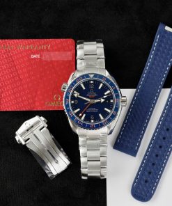 Omega Best Replica Watch Seamaster Planet Ocean 600M Blue VS Factory