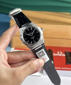 Omega Constellation Best Replica Watch Black Color UM Factory 39mm (1)
