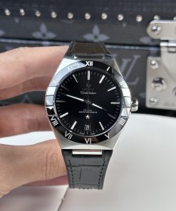 Omega Constellation Replica Watch Black Color VS Factory 41mm (7)