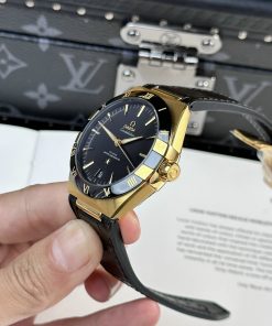 Omega Constellation Replica Watches Dial Black VS Factory 41mm (1)