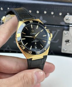 Omega Constellation Replica Watches Dial Black VS Factory 41mm (1)