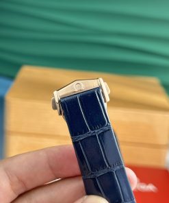 Omega Constellation Rose Gold Best Replica Blue Color UM Factory 39mm (1)
