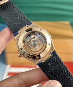Omega Constellation Rose Gold Best Replica Blue Color UM Factory 39mm (1)