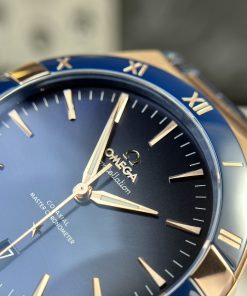 Omega Constellation Rose Gold Blue Color VS Factory 41mm (1)