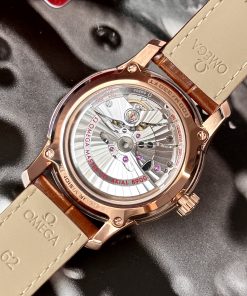 Omega De Ville Hour Vision Co-Axial Chocolate Dial Replica Watch VS Factory (10)