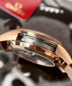 Omega De Ville Hour Vision Co-Axial Chocolate Dial Replica Watch VS Factory (10)