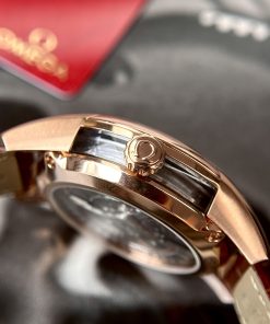 Omega De Ville Hour Vision Co-Axial Chocolate Dial Replica Watch VS Factory (10)