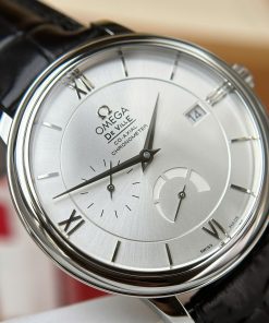 Omega De Ville Prestige Power Reserve Replica 11 Watch Black Leather Strap 39 (2)