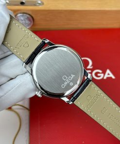 Omega De Ville Prestige Power Reserve Replica 11 Watch Black Leather Strap 39 (2)