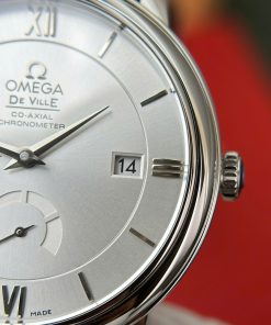 Omega De Ville Prestige Power Reserve Replica 11 Watch Black Leather Strap 39 (2)