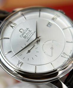 Omega De Ville Prestige Power Reserve Replica 11 Watch Black Leather Strap 39 (2)