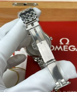 Omega De Ville Prestige Power Reserve Replica Watch White Dial Metal Wire 39 (1)