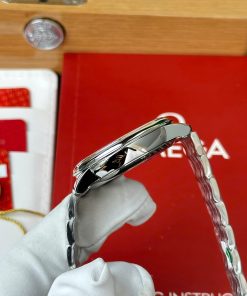 Omega De Ville Prestige Power Reserve Replica Watch White Dial Metal Wire 39 (1)