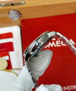 Omega De Ville Prestige Power Reserve Replica Watch White Dial Metal Wire 39 (1)