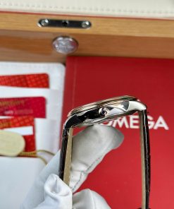 Omega De Ville Prestige Power Reserve Rose Gold Replica 11 Watch Chocolate Dial 39 (2)