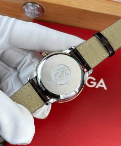 Omega De Ville Prestige Power Reserve Rose Gold Replica 11 Watch Chocolate Dial 39 (2)