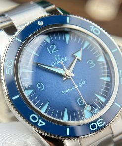 Omega Seamaster 300 Co-Axial Master Chronometer Summer Blue Replica Watch VS Factory 41mm (2)