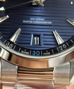 Omega Seamaster Aqua Terra Blue Dial Best Replica VS Factory 41mm (2)