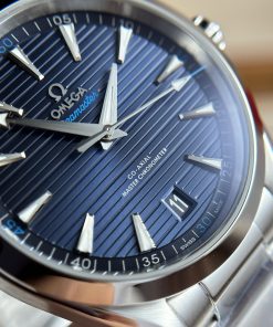 Omega Seamaster Aqua Terra Blue Dial Best Replica VS Factory 41mm (2)