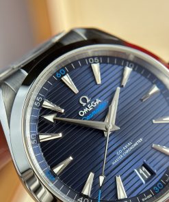 Omega Seamaster Aqua Terra Blue Dial Best Replica VS Factory 41mm (2)