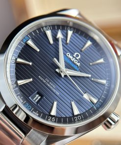 Omega Seamaster Aqua Terra Blue Dial Best Replica VS Factory 41mm (2)