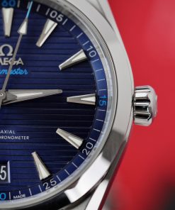 Omega Seamaster Aqua Terra GMT Best Replica Watch VS Factory Blue Color 41mm (4)