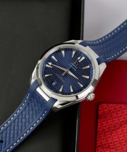 Omega Seamaster Aqua Terra GMT Best Replica Watch VS Factory Blue Color 41mm (4)