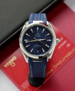 Omega Seamaster Aqua Terra GMT Best Replica Watch VS Factory Blue Color 41mm (4)