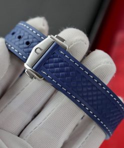 Omega Seamaster Aqua Terra GMT Best Replica Watch VS Factory Blue Color 41mm (9)