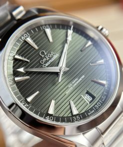Omega Seamaster Aqua Terra Green Dial Best Replica VS Factory 41mm (1)