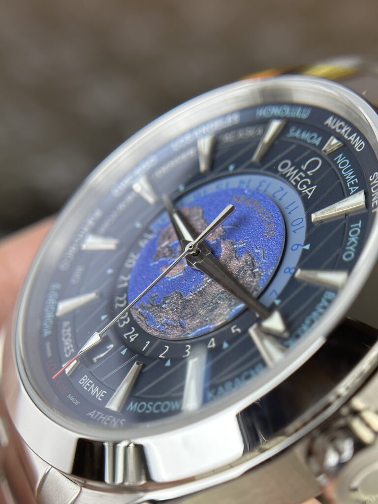 Omega Seamaster Aqua Terra Replica Watches Blue VS Factory 43mm (8)