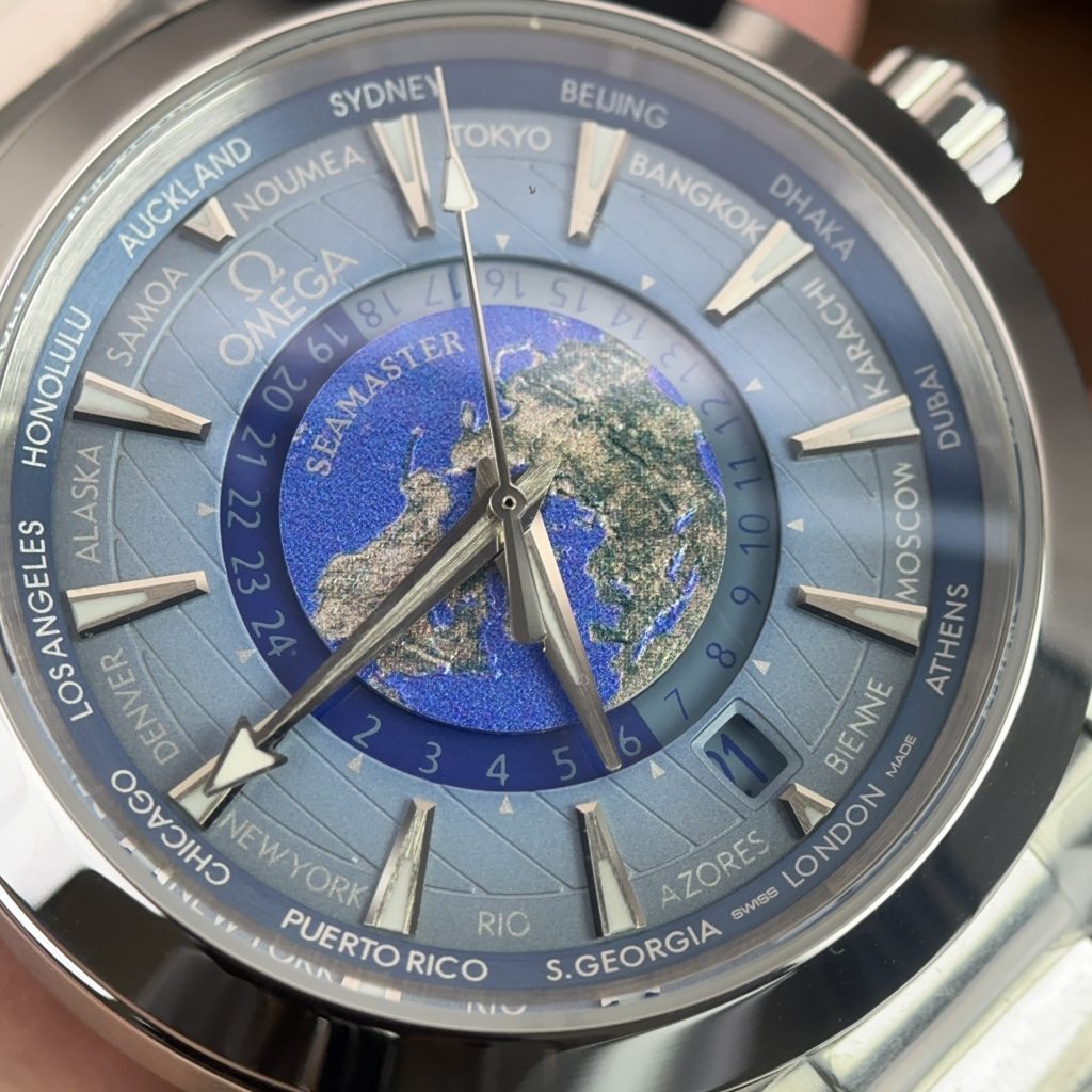 Omega Seamaster Aqua Terra Worldtimer Best Replica N1 Factory 43mm (1)