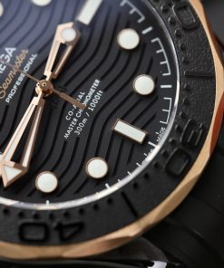 Omega Seamaster Best Replica Watch Rubber Strap Automatic Men's 41mm (11)