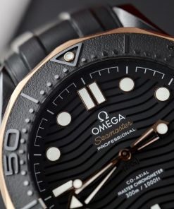 Omega Seamaster Best Replica Watch Rubber Strap Automatic Men's 41mm (11)