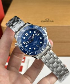 Omega Seamaster Diver 300 Blue Dial Replica Watches VS Factory (1)